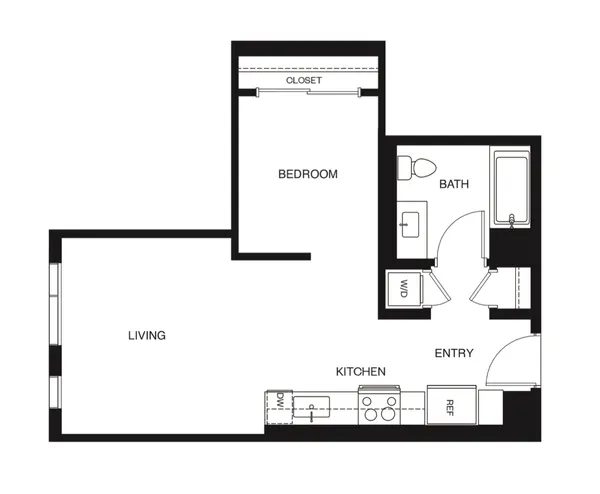 Floor plan of Residence 15