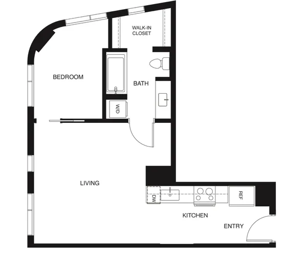 Floor plan of Residence 17