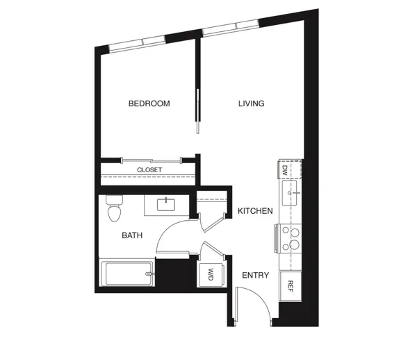 Floor plan of Residence 18